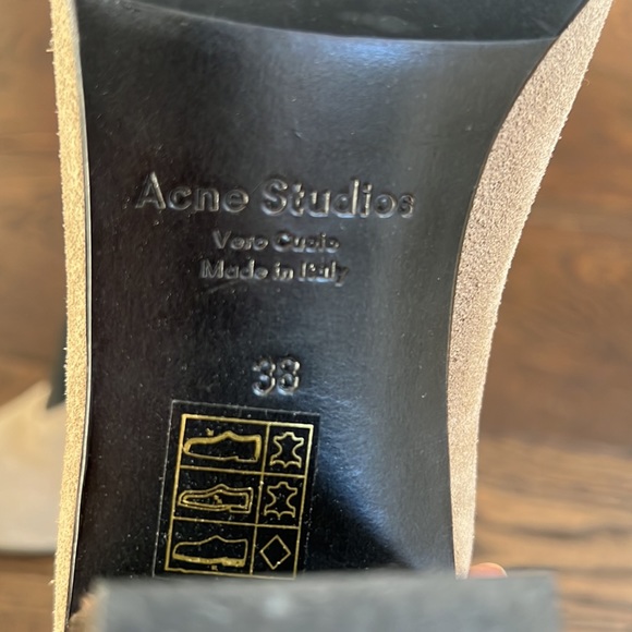 Acne Studios suede pointed toe ankle boots (38) - Picture 7 of 10